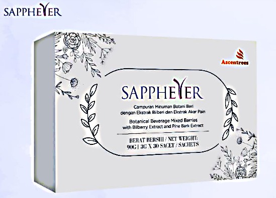 Sappheyer best eye supplement Malaysia from Ascentrees Malaysia